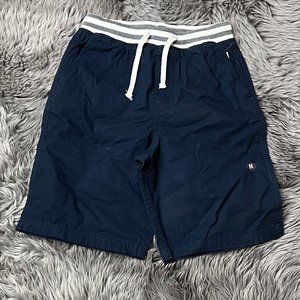 Roebuck & Co. Boy's Ribbed Waist Shorts | Navy | Size M (10/12)